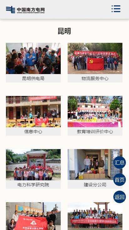 南方电网-云南电网学雷锋志愿服务网上展示活动